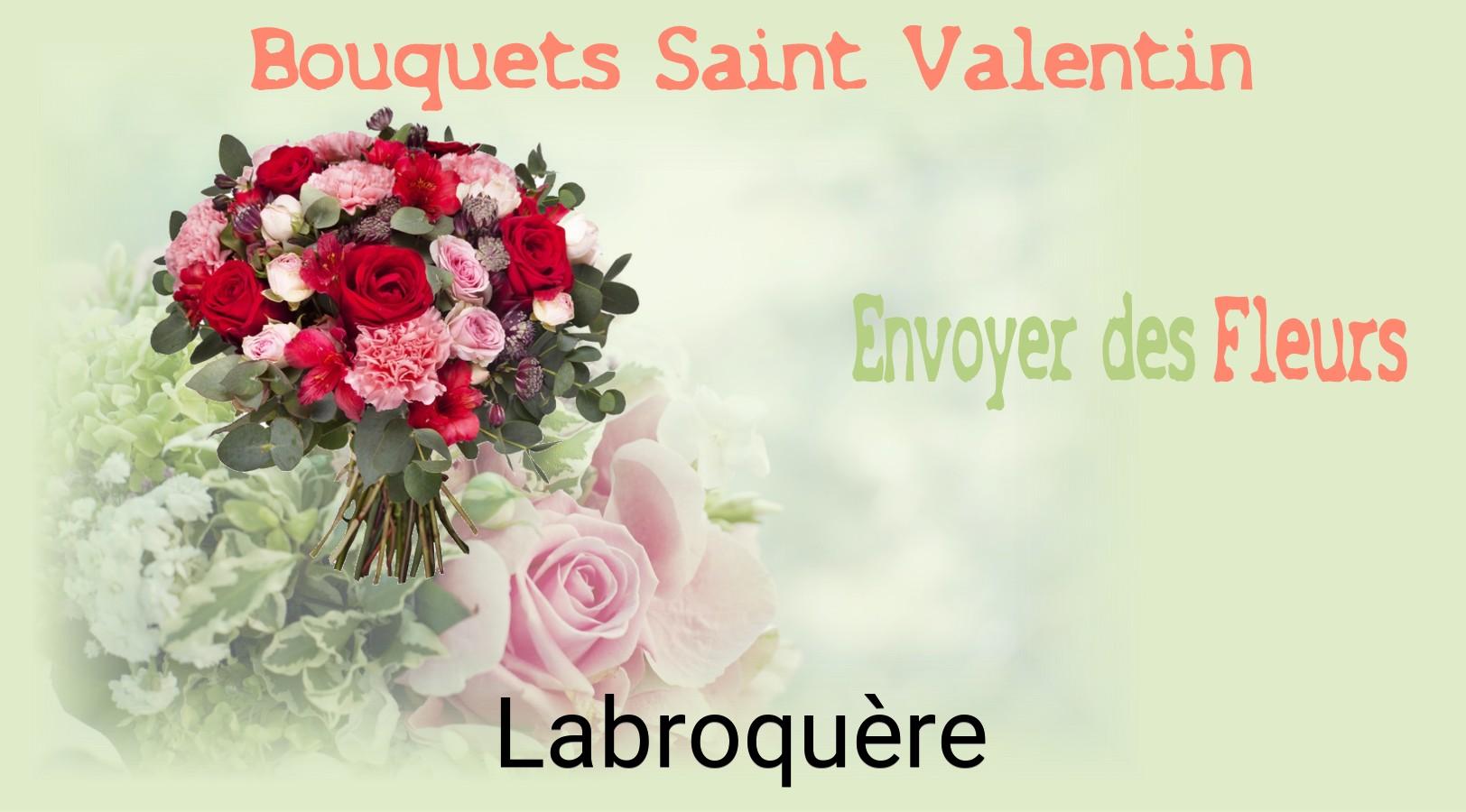 Roses de Saint-Valentin livrées à Labroquère